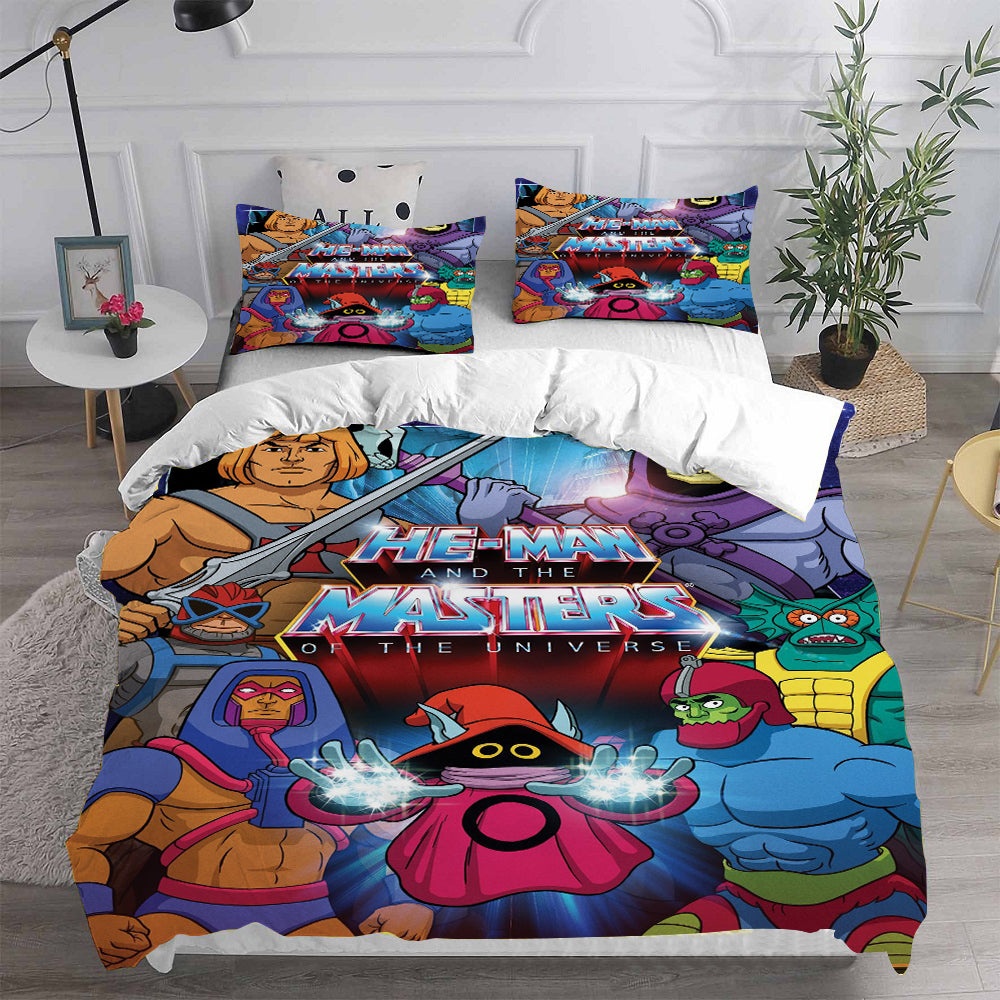 He-Man and the Masters of the Universe Bedding Sets Gift For Birthday, Halloween, Christmas, Thanksgiving