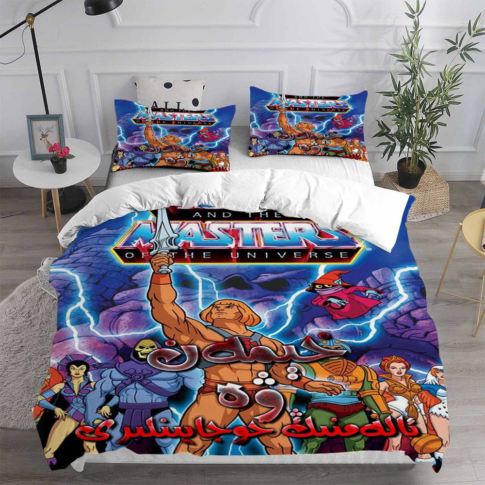 He-Man and the Masters of the Universe Bedding Sets Duvet Cover, Flatsheet, Pillowcase For Your Lover