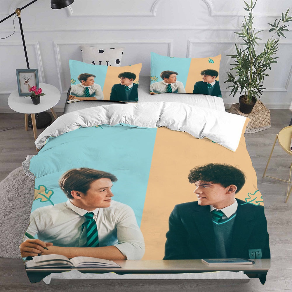 Heartstopper Bedding Sets Gift For Christmas, Birthday, Thanksgiving