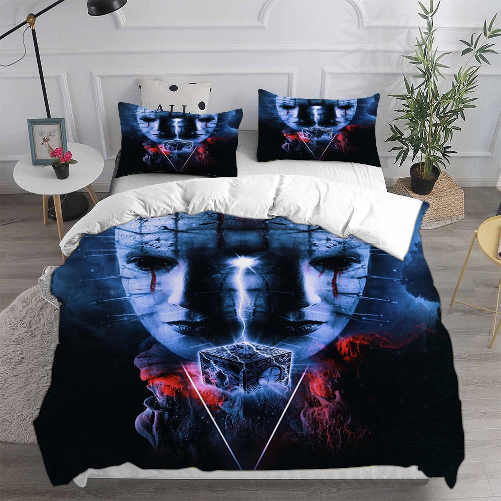 Hellraiser Bedding Sets Gift For Birthday, Halloween, Christmas, Thanksgiving