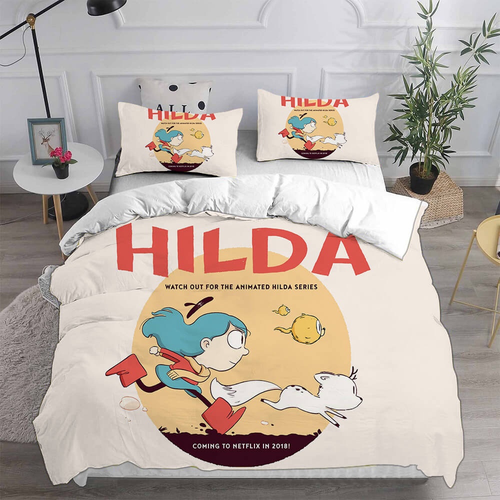 Hilda Bedding Sets Gifts For Family Members On Christmas, Black Friday