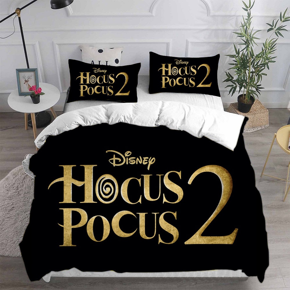 Hocus Pocus 2 Bedding Sets Duvet Cover, Flatsheet, Pillowcase For Your Lover