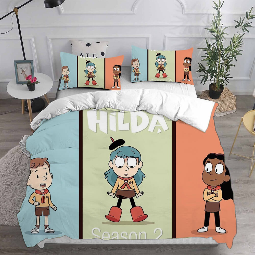 Hilda Bedding Sets Gift For Fathers Day, Halloween, Christmas