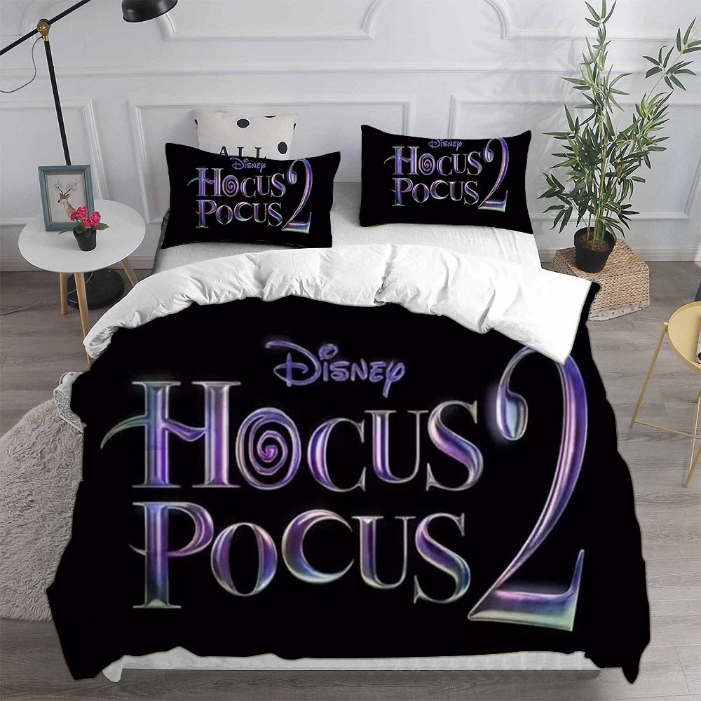 Hocus Pocus 2 Bedding Sets Gift For Birthday, Halloween, Christmas, Thanksgiving