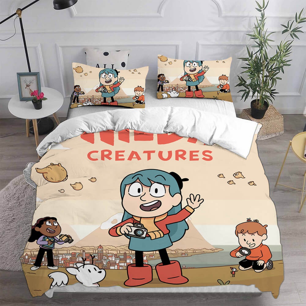 Hilda Decorative Bedding Sets For Fan, Halloween, Christmas, Thanksgiving
