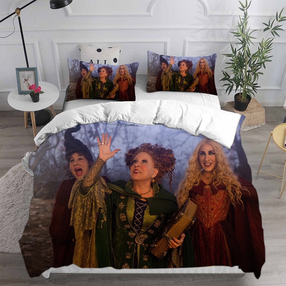 Hocus Pocus 2 Bedding Sets Gift For Wife, Husband, Besties