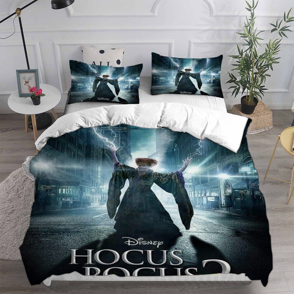 Hocus Pocus 2 Bedding Sets Gift For Fathers Day, Halloween, Christmas
