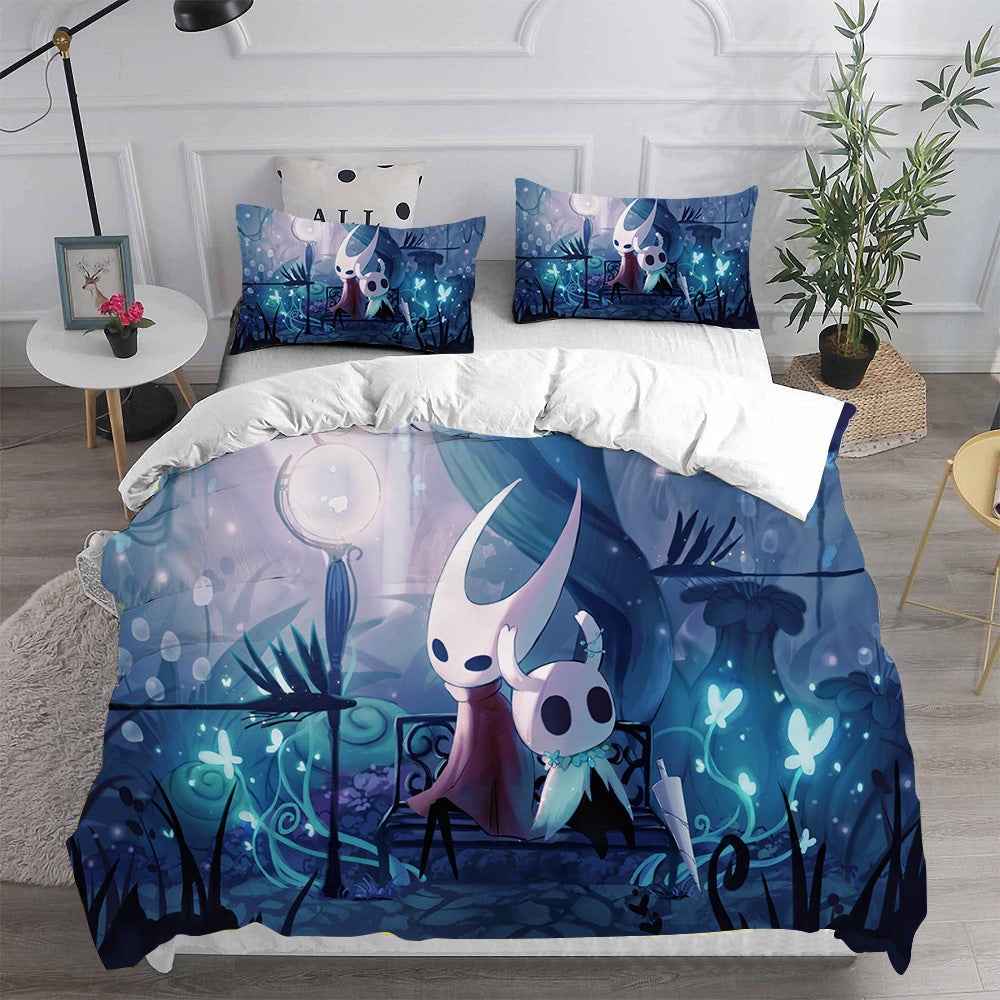Hollow Knight Bedding Sets Duvet Cover, Flatsheet, Pillowcase For Your Lover
