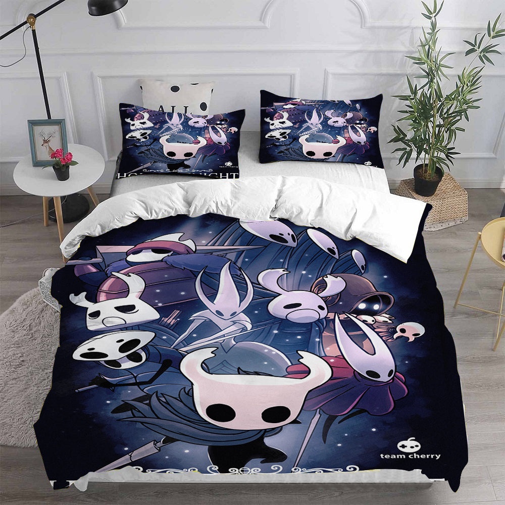 Hollow Knight Bedding Sets Gift For Christmas, Thanksgiving, Halloween