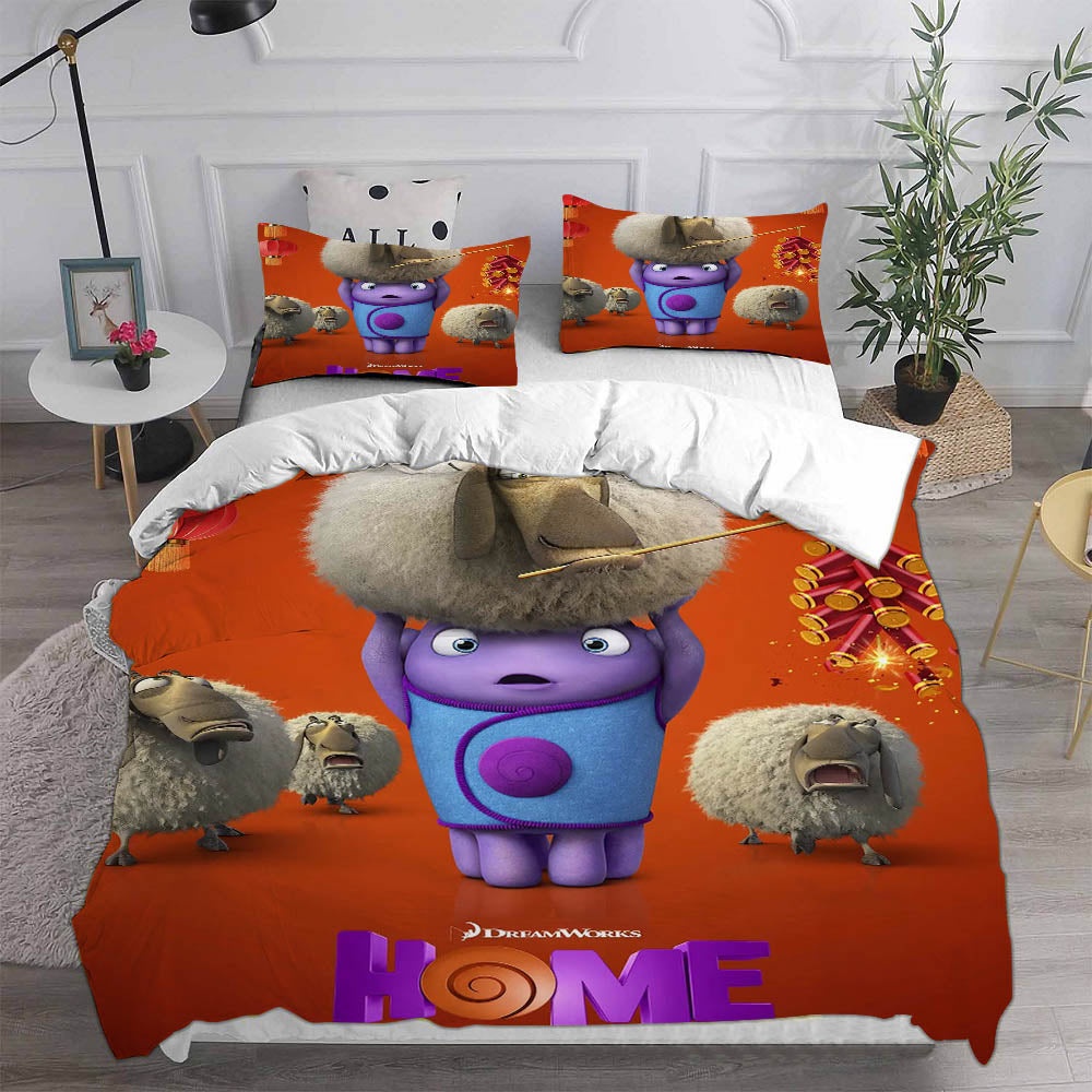 Home Bedding Sets Duvet Cover, Flatsheet, Pillowcases Perfect Gift For Fans