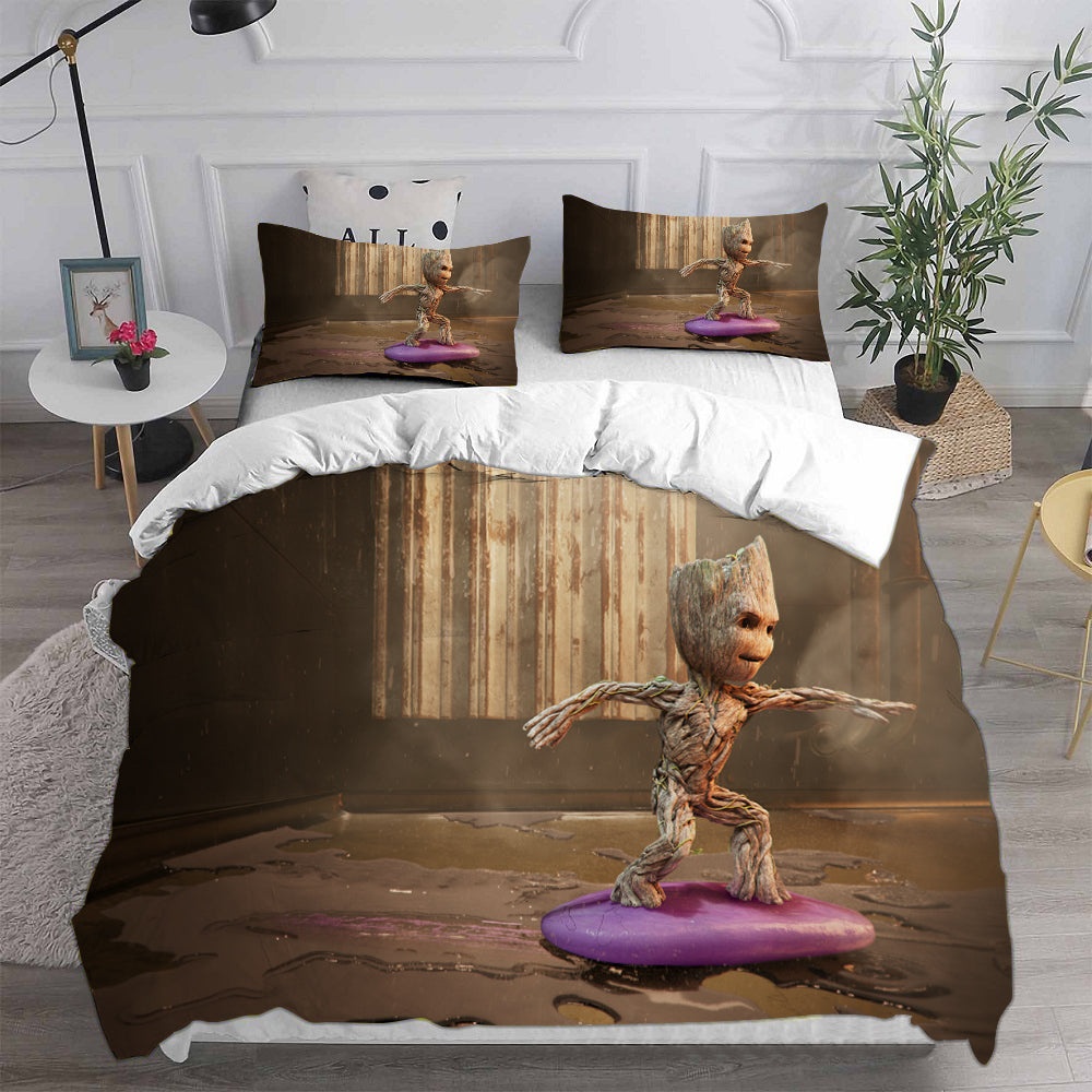 I Am Groot Bedding Sets Duvet Cover, Flatsheet, Pillowcase For Your Lover