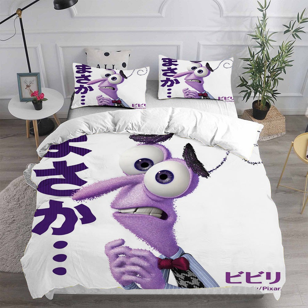 Inside Out Bedding Sets Gift For Birthday, Halloween, Christmas, Thanksgiving