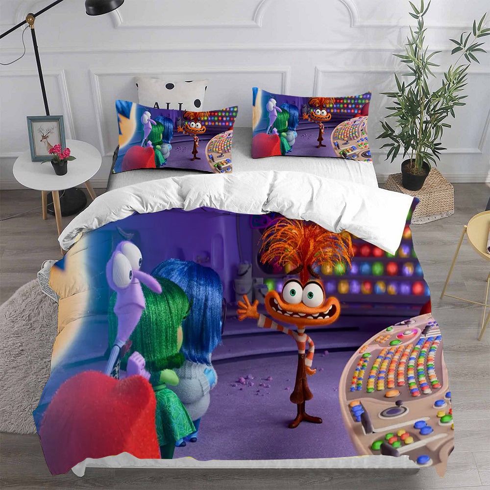 Inside Out Bedding Sets Gift For Christmas, Birthday, Thanksgiving