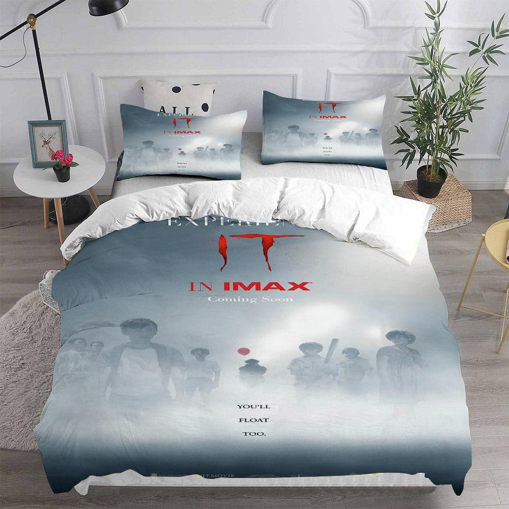 IT Bedding Sets Gift For Fathers Day, Halloween, Christmas