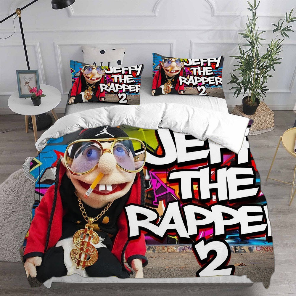 Jeffy Bedding Sets Gift For Wife, Husband, Besties