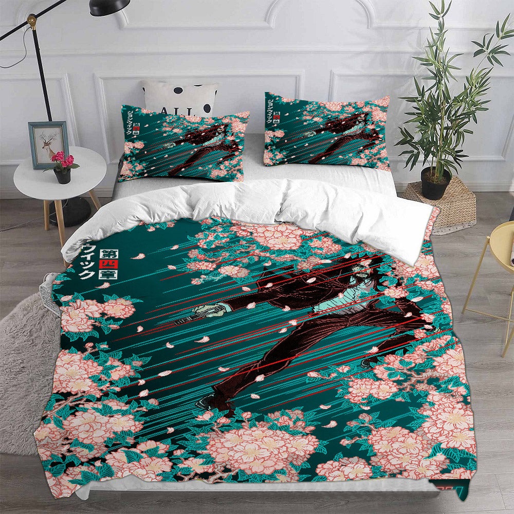 John Wick Bedding Sets Gift For Halloween, Thanksgiving, Christmas