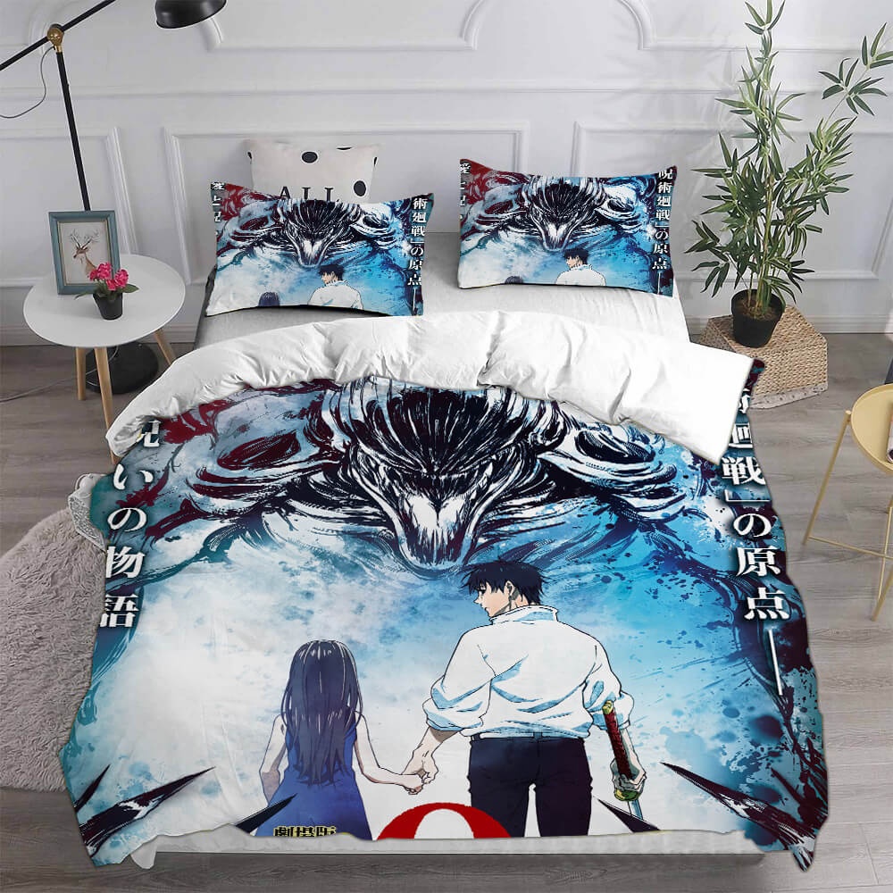 Jujutsu Kaisen Bedding Sets Gifts For Family Members On Christmas, Black Friday