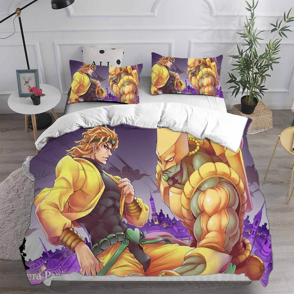 JoJos Bizarre Adventure Stone Ocean Bedding Sets Gift For Wife, Husband, Besties