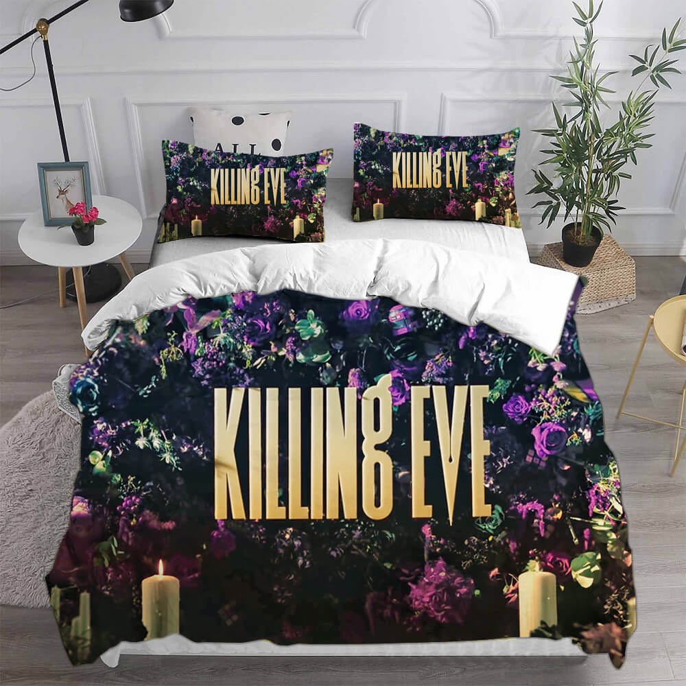 Killing Eve Season 4 Bedding Sets Gift For Christmas, Thanksgiving, Halloween