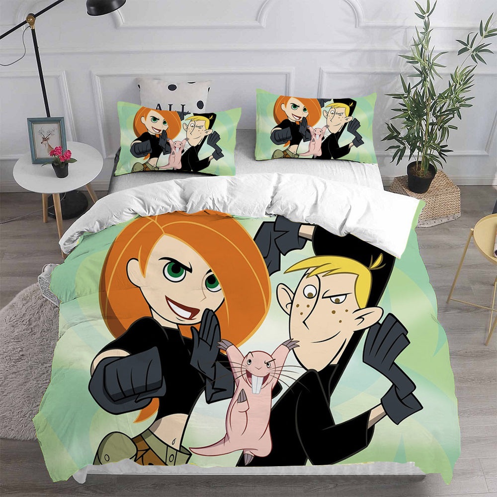 Kim Possible Bedding Sets Duvet Cover, Flatsheet, Pillowcases For Every Bedroom