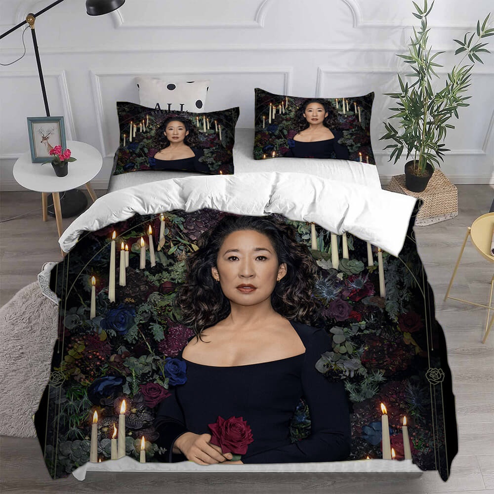 Killing Eve Season 4 Bedding Sets Duvet Cover, Flatsheet, Pillowcase For Your Lover