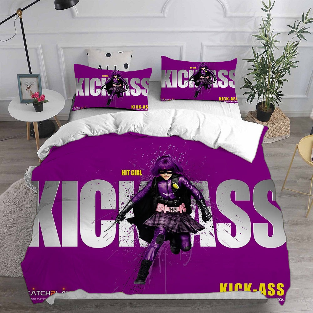 Kick-Ass Bedding Sets Gift For Christmas, Halloween, Black Friday