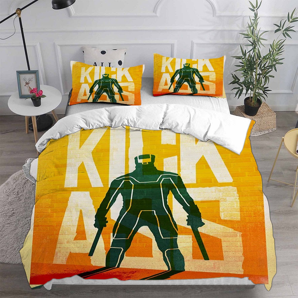 Kick-Ass Bedding Sets Duvet Cover, Flatsheet, Pillowcase For Your Lover