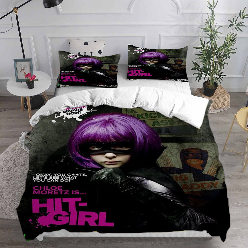 Kick-Ass Decorative Bedding Sets For Fan, Halloween, Christmas, Thanksgiving