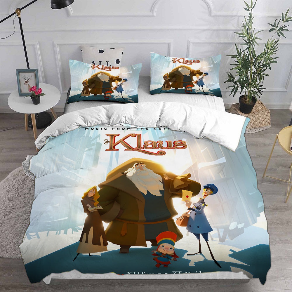 Klaus Bedding Sets Gifts For Family Members On Christmas, Black Friday
