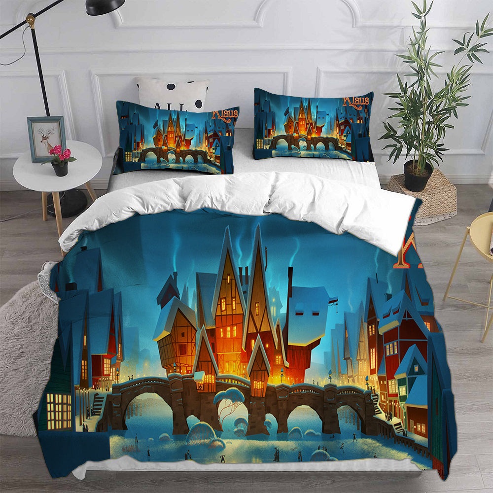 Klaus Decorative Bedding Sets For Fan, Halloween, Christmas, Thanksgiving