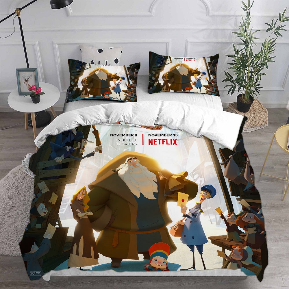 Klaus Bedding Sets Gift For Christmas, Thanksgiving, Halloween