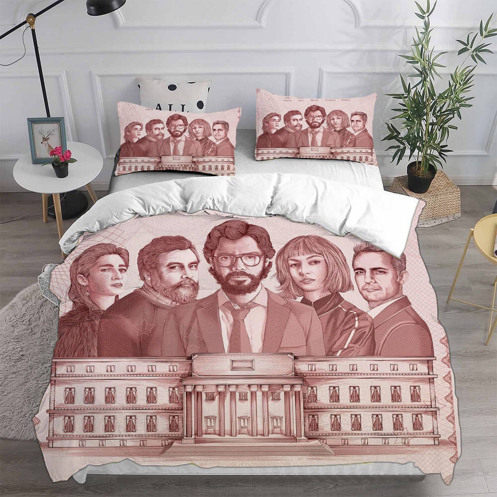 La casa de papel Bedding Sets Duvet Cover, Flatsheet, Pillowcase For Your Lover