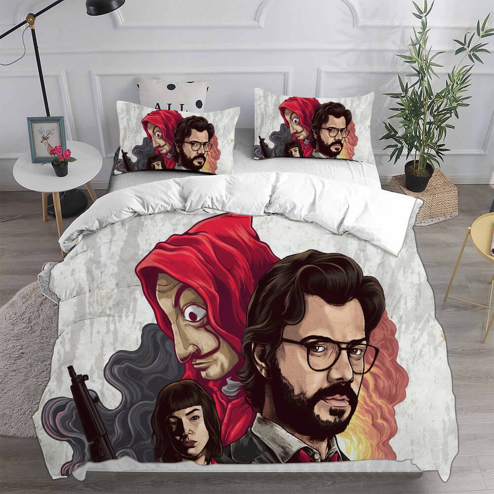 La casa de papel Bedding Sets Gift For Christmas, Birthday, Thanksgiving