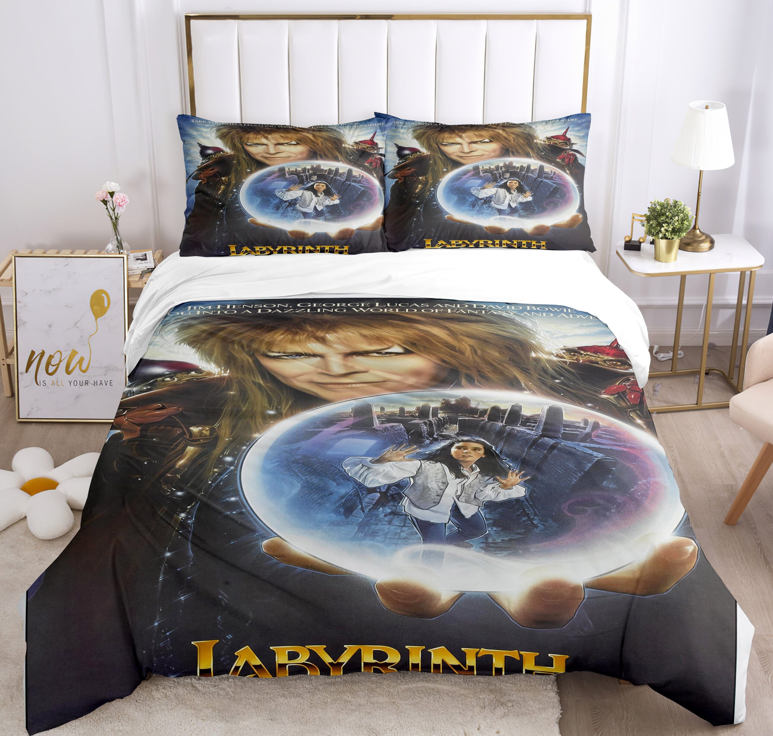 Labyrinth Bedding Sets Gift For Christmas, Thanksgiving, Halloween
