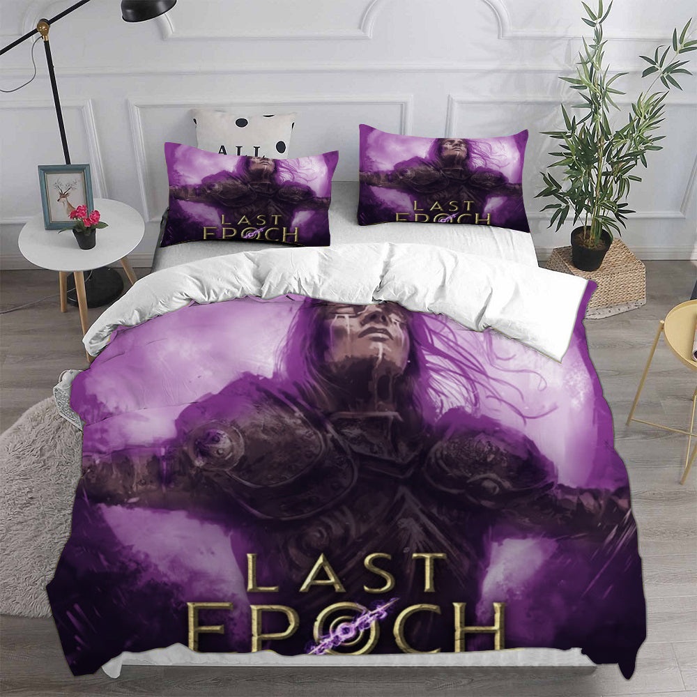 Last Epoch Bedding Sets Duvet Cover, Flatsheet, Pillowcases Perfect Gift For Fans