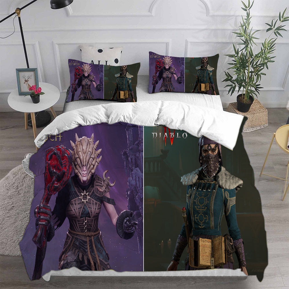 Last Epoch Decorative Bedding Sets For Fan, Halloween, Christmas, Thanksgiving