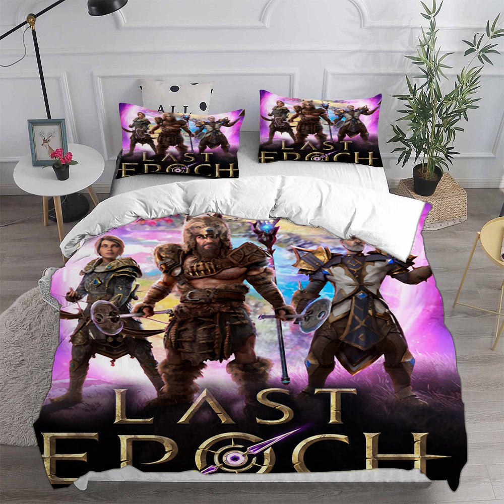 Last Epoch Bedding Sets Gift For Christmas, Thanksgiving, Halloween