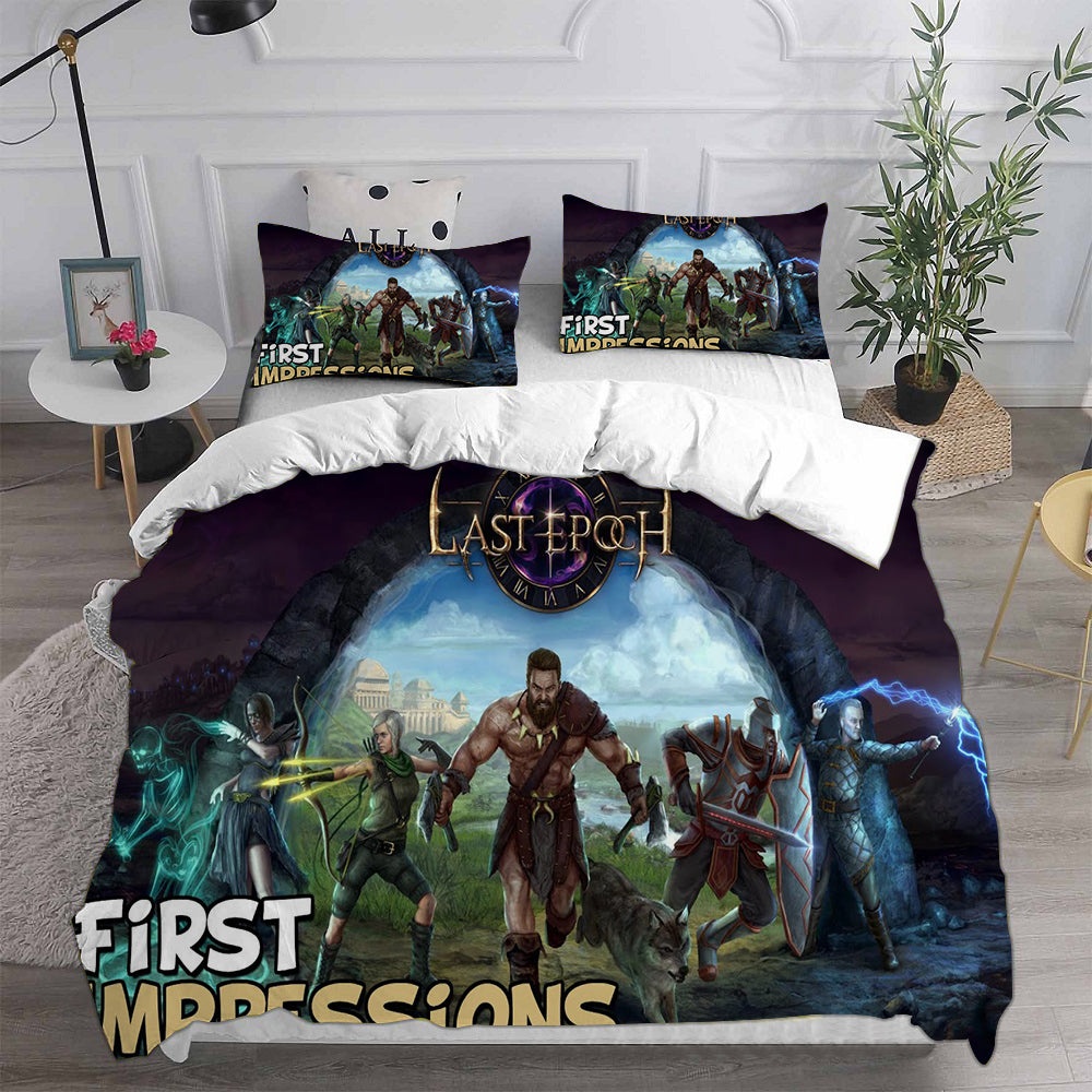 Last Epoch Bedding Sets Gift For Christmas, Halloween, Black Friday