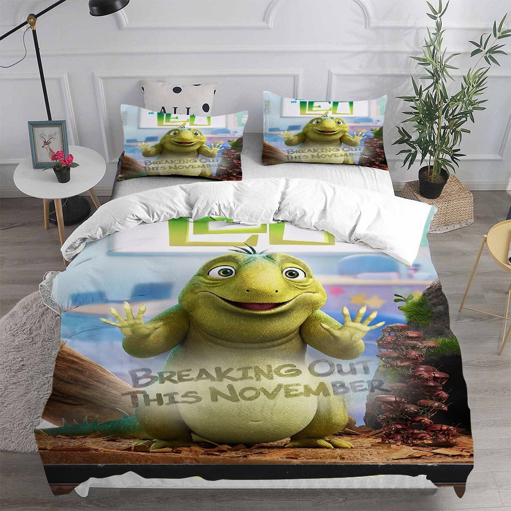Leo Bedding Sets Gift For Fathers Day, Halloween, Christmas