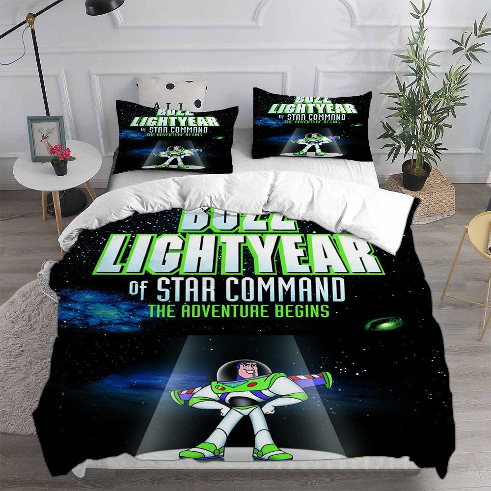 Lightyear Bedding Sets Duvet Cover, Flatsheet, Pillowcase For Your Lover
