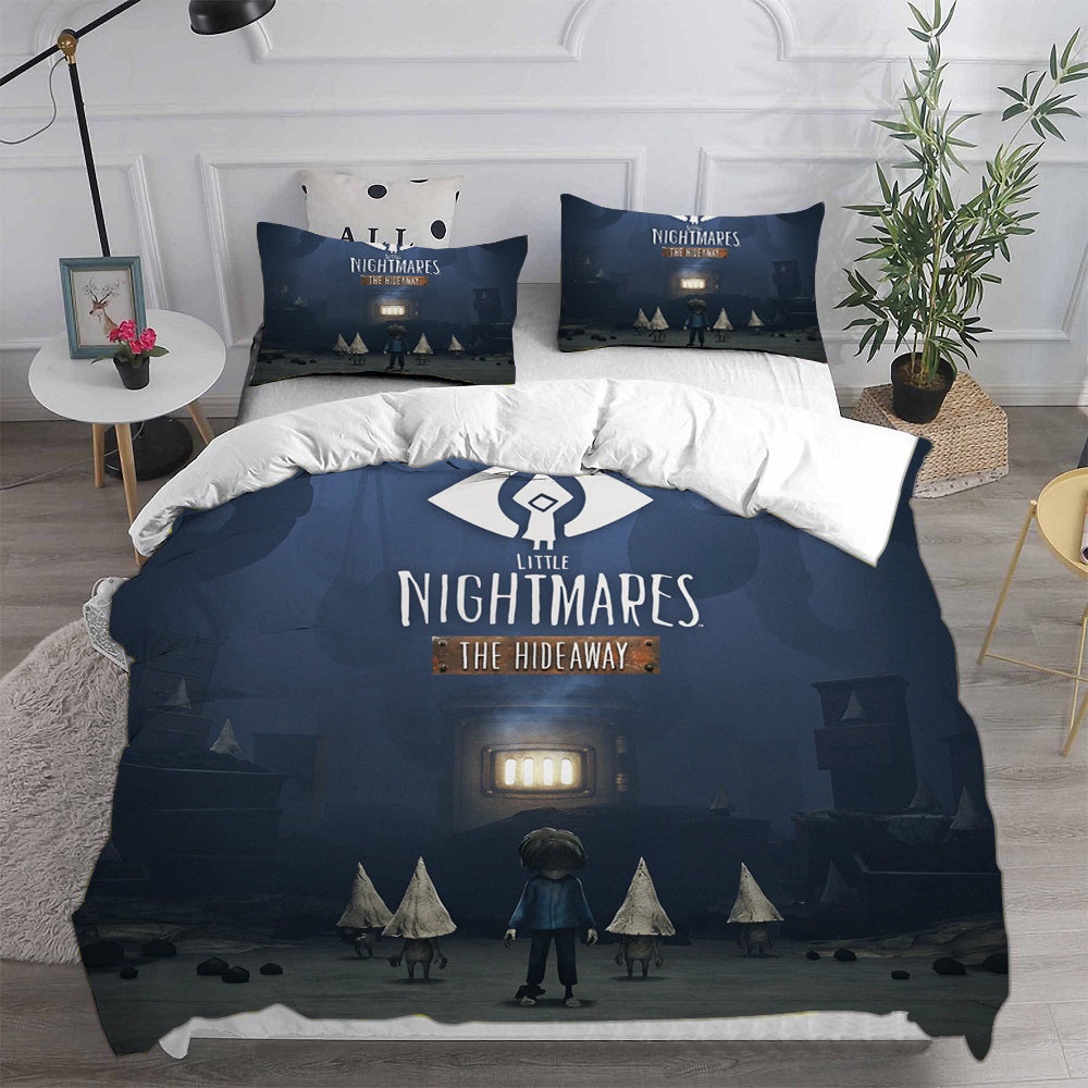 Little Nightmares Bedding Sets Gifts For Family Members On Christmas, Black Friday