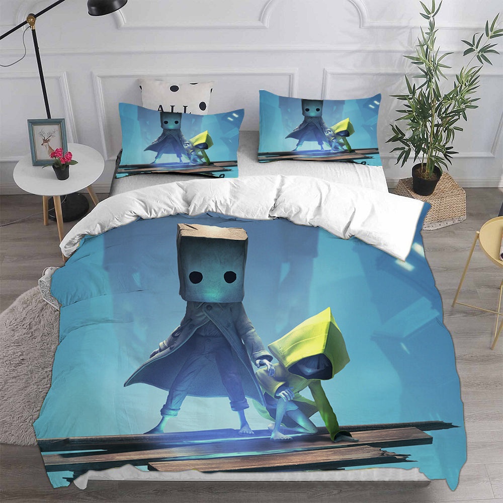 Little Nightmares Bedding Sets Gift For Wife, Husband, Besties