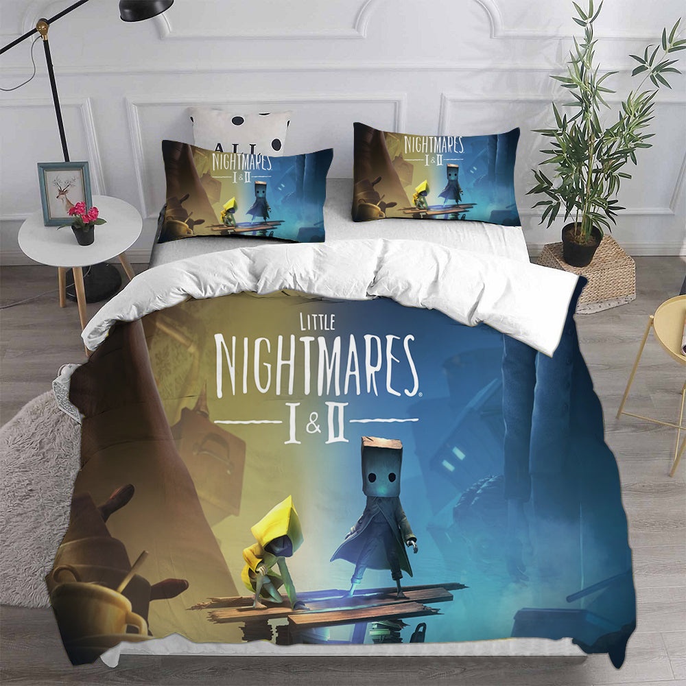 Little Nightmares Bedding Sets Gift For Christmas, Thanksgiving, Halloween