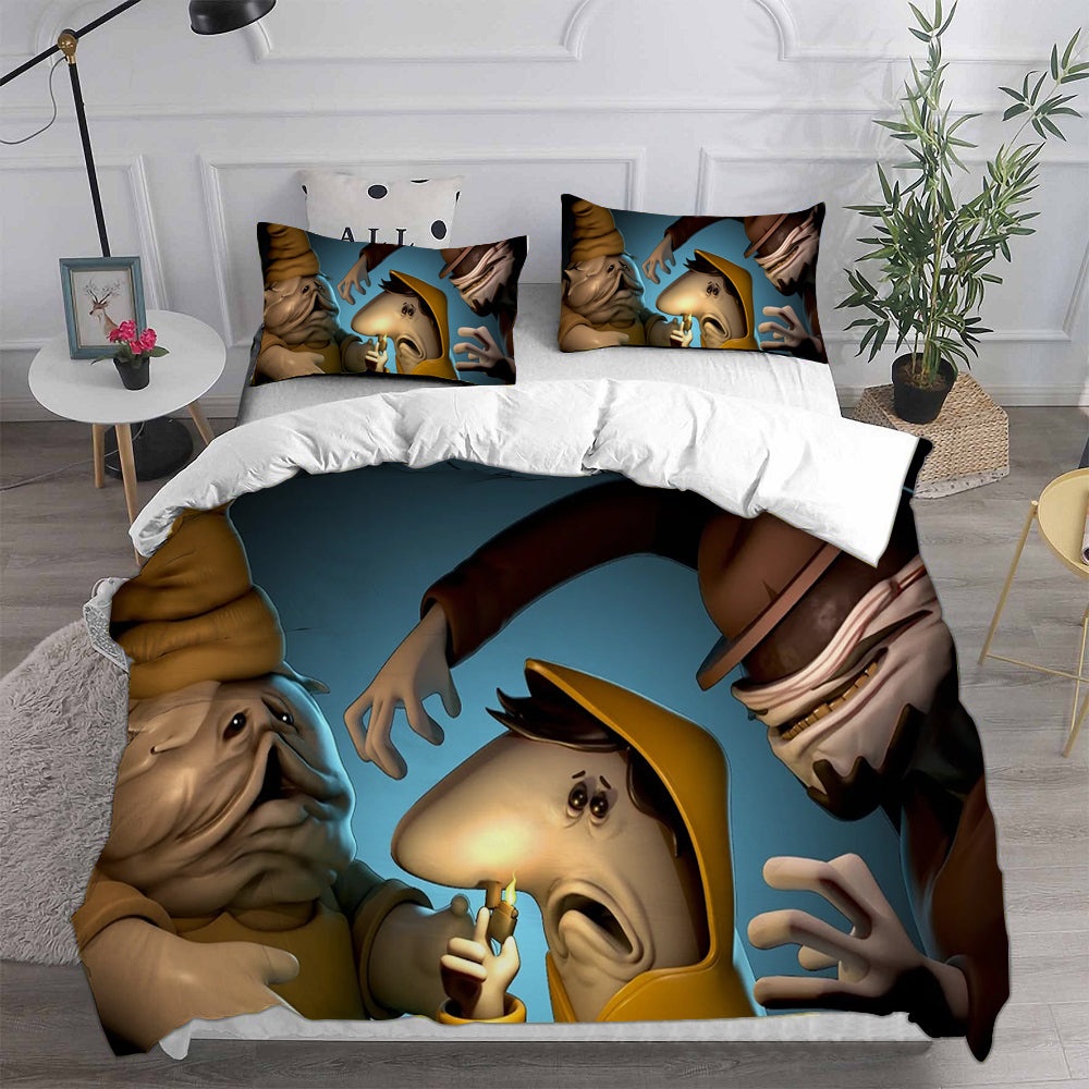 Little Nightmares Bedding Sets Gift For Christmas, Birthday, Thanksgiving
