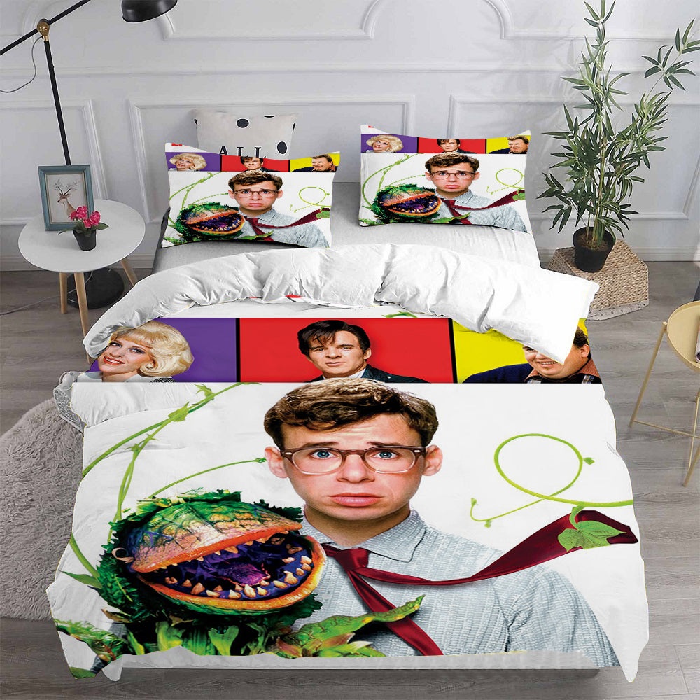 Little Shop of Horrors Bedding Sets Gift For Fathers Day, Halloween, Christmas