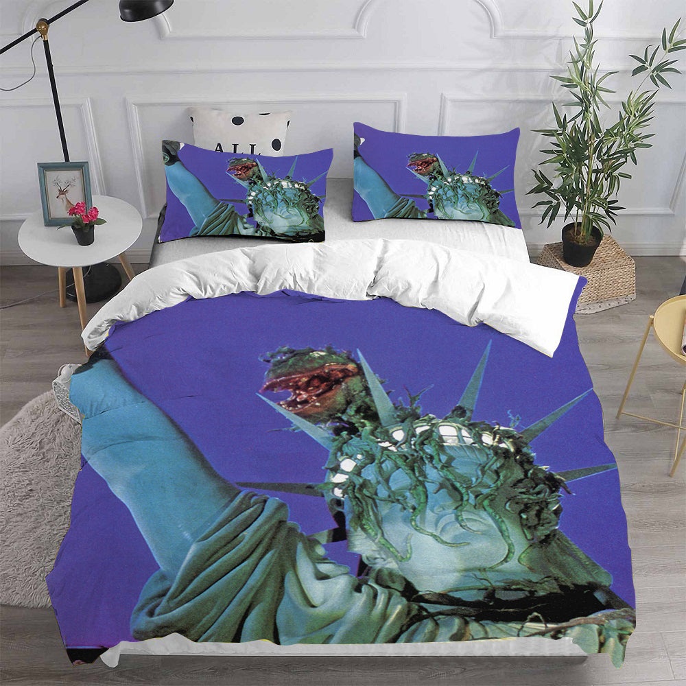 Little Shop of Horrors Bedding Sets Gift For Christmas, Thanksgiving, Halloween