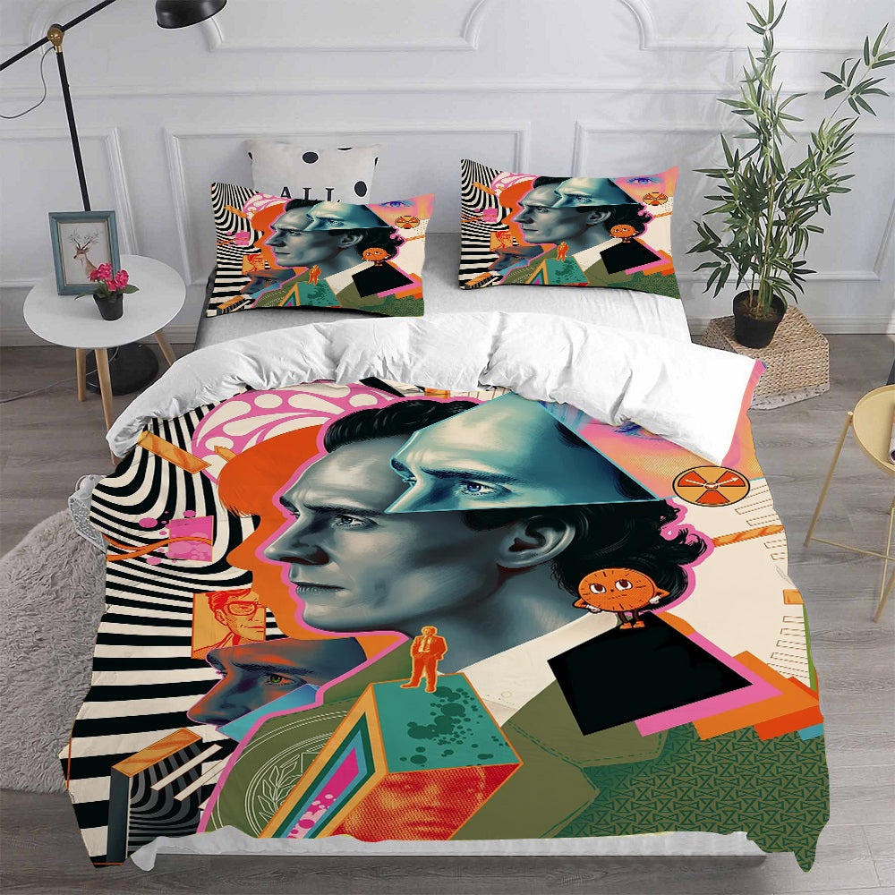 Loki Season 2 Bedding Sets Gift For Fathers Day, Halloween, Christmas