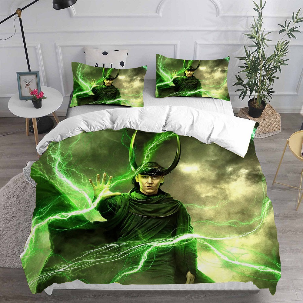 Loki Season 2 Bedding Sets Gift For Halloween, Thanksgiving, Christmas