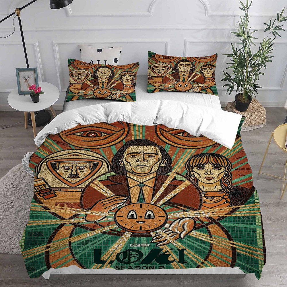 Loki Season 2 Bedding Sets Duvet Cover, Flatsheet, Pillowcase For Your Lover