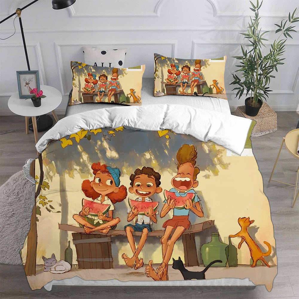 Luca Bedding Sets Gifts For Family Members On Christmas, Black Friday